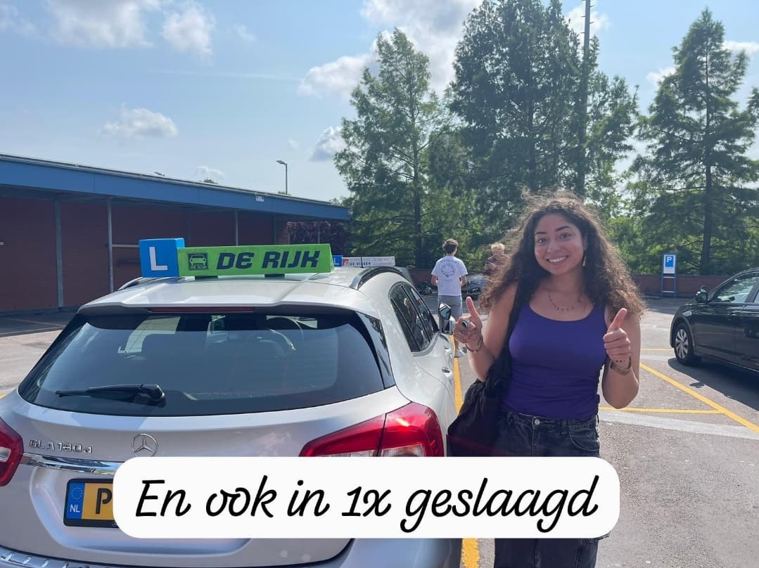 Zenuwen overwonnen én geslaagd 💪